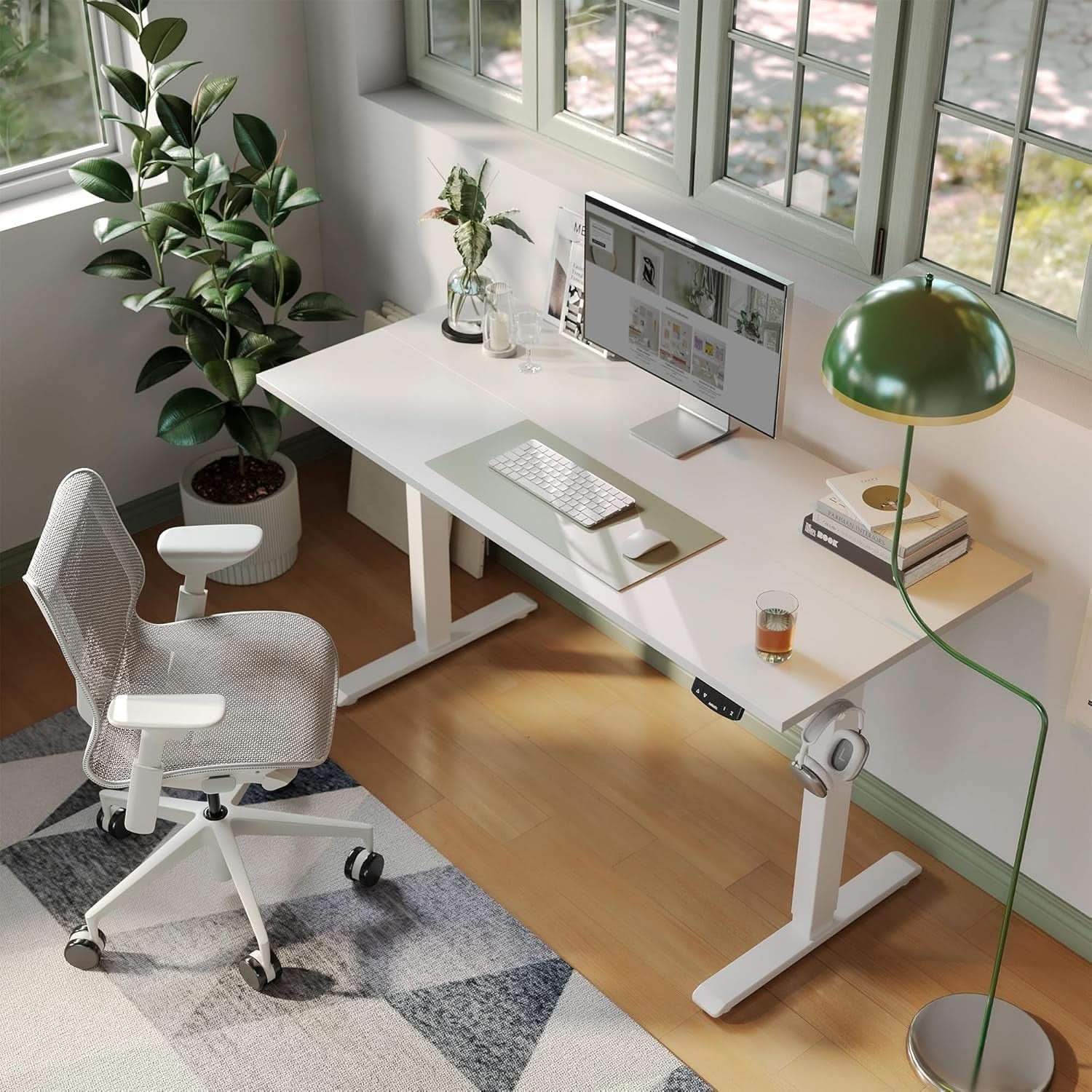 Electric Standing Desk 48x24 Height Adjustable Unit